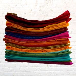 Organic cotton block printed tote